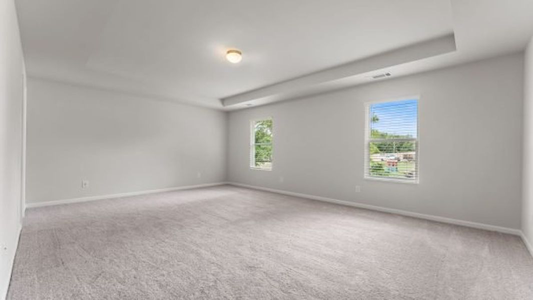 Representative unfurnished interior of a home built from the Turner by Piedmont Residential in Owen Preserve, Canton (Image 9).