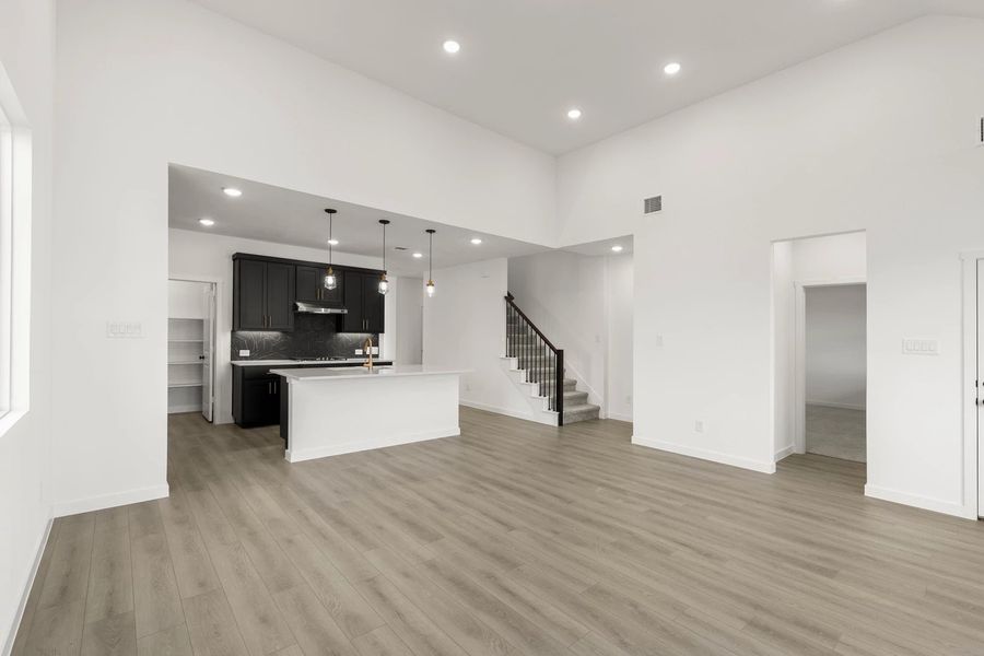 Open Kitchen-Dining Room Representative Photo