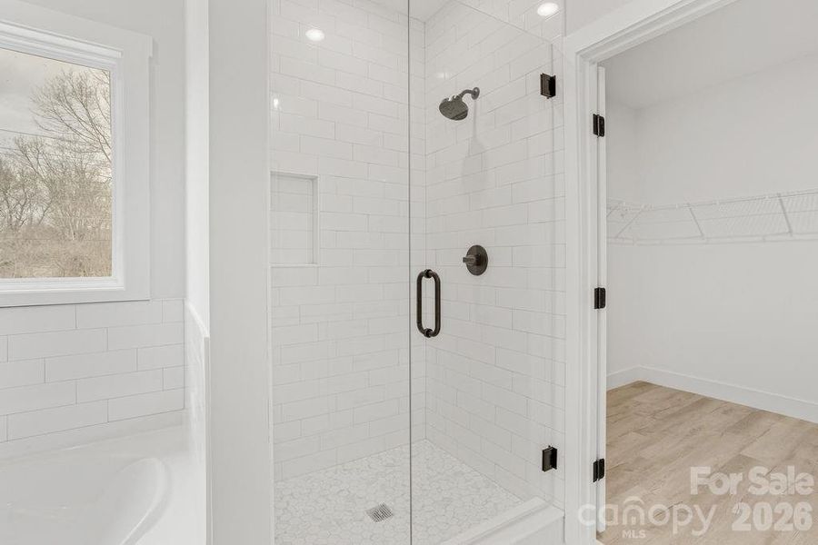 Close-up of interior finishes inside a home in , Dallas (Image 12).