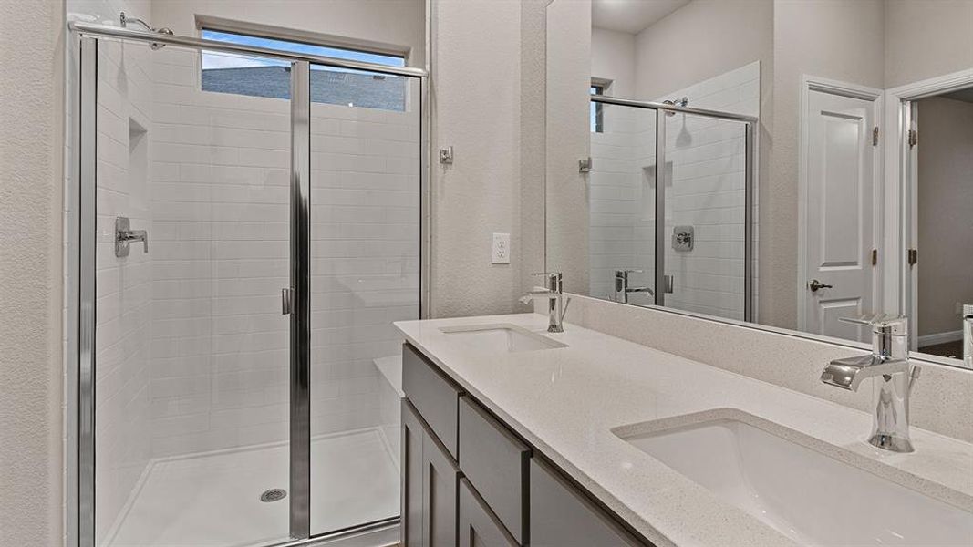 Furnished interior view inside a new home in Parkerville Meadows, DeSoto (Image 8).
