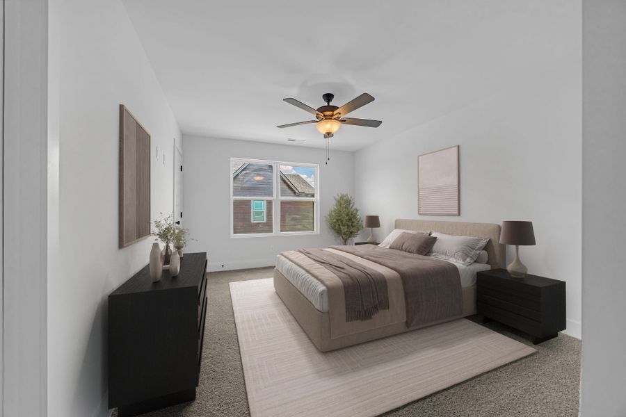 Virtually Staged Rendering