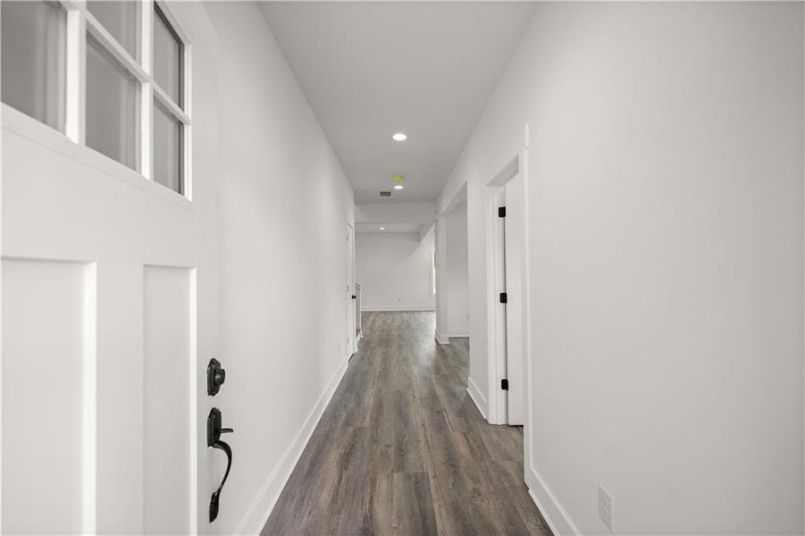 Furnished interior view inside a new home in , Clarkesville (Image 6). Furnished interior view inside a new home in , Clarkesville (Image 6).