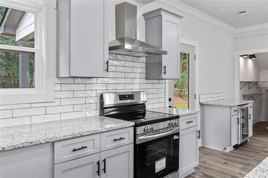 Furnished interior view inside a new home in , Lithonia (Image 10).