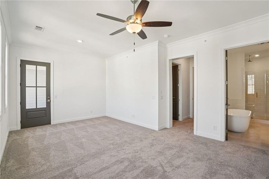Spacious, unfurnished interior of a new home in Waterside Condos, Peachtree Corners (Image 29).