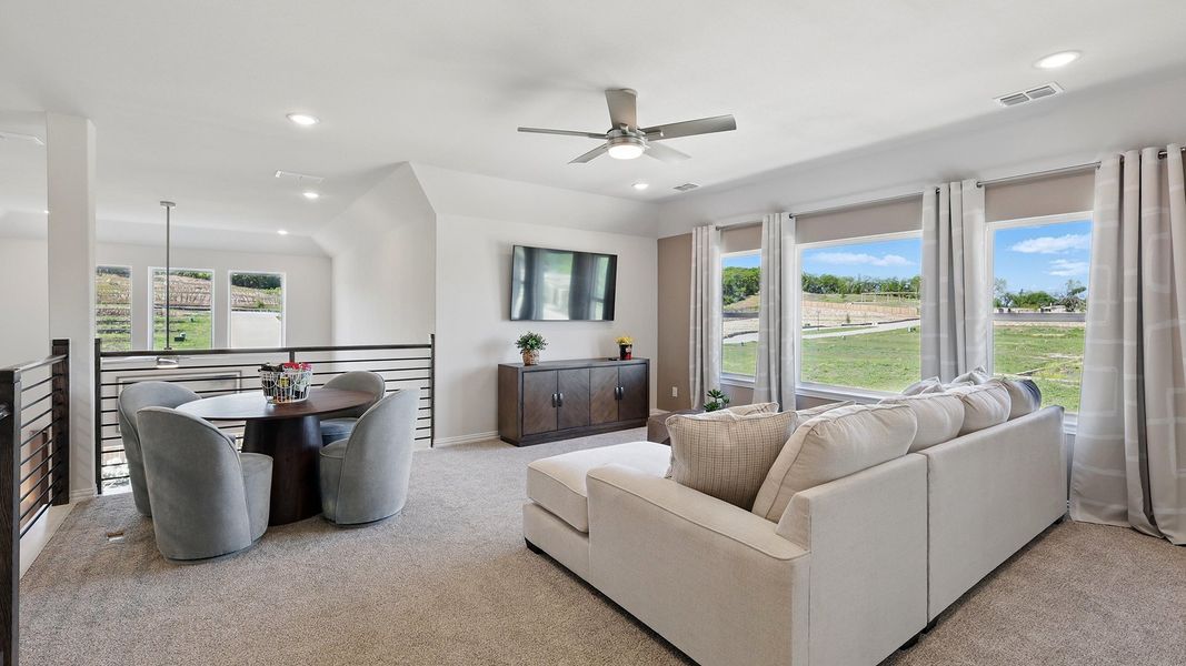 Representative furnished interior of a home built from the Rosewood by DRB Homes in Taylor Estates, Corinth (Image 7). Representative furnished interior of a home built from the Rosewood by DRB Homes in Taylor Estates, Corinth (Image 7).