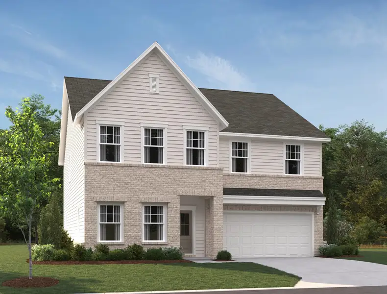 Representative exterior photo of a completed home built from the Pearson by Ashton Woods in Langston Reserve, Cartersville, GA (Image 15). Representative exterior photo of a completed home built from the Pearson by Ashton Woods in Langston Reserve, Cartersville, GA (Image 15).