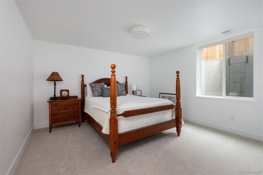 Furnished interior view inside a new home in Trailstone Destination Collection, Arvada (Image 15).