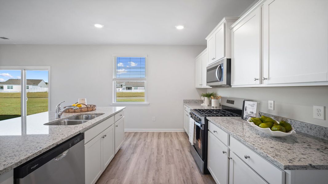 Furnished interior view inside a new home in The Retreat at East Argent, Ridgeland (Image 5).