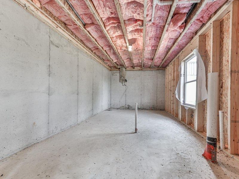 In-progress construction of a new home in Kingston Park, Euharlee, GA (Image 23).