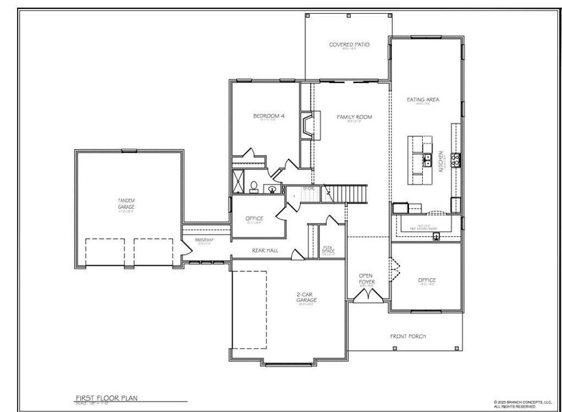 2D floor plan layout of this home in , Cumming, GA (Image 4).