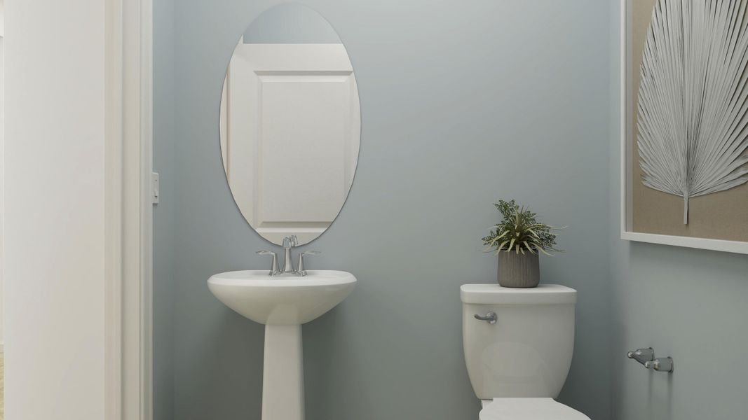 Furnished interior view inside a new home in Horizons at Carnes Crossroads | 55+: Legends Collection, Summerville (Image 7).