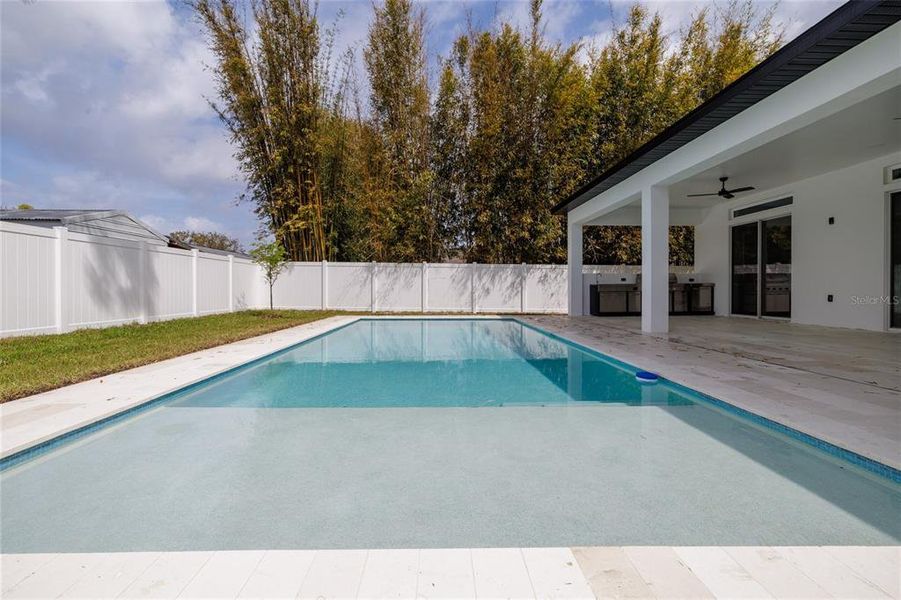 Exterior details and patio area of a home in , Palm Coast (Image 28).