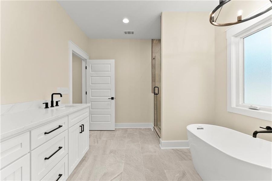 Furnished interior view inside a new home in , Clermont (Image 12). Furnished interior view inside a new home in , Clermont (Image 12).