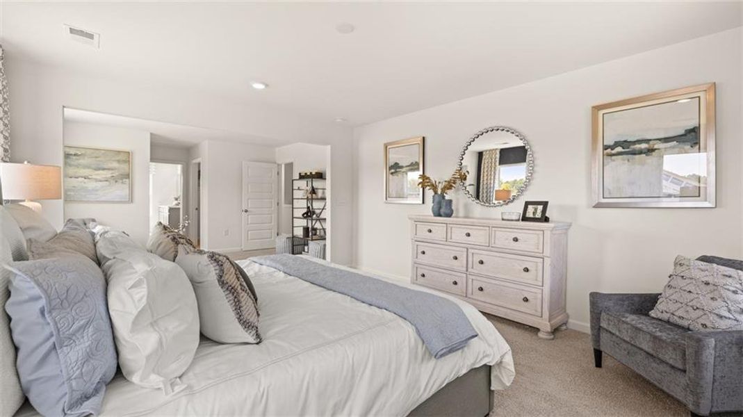 Furnished interior view inside a new home in Bridle Creek, Locust Grove (Image 51).