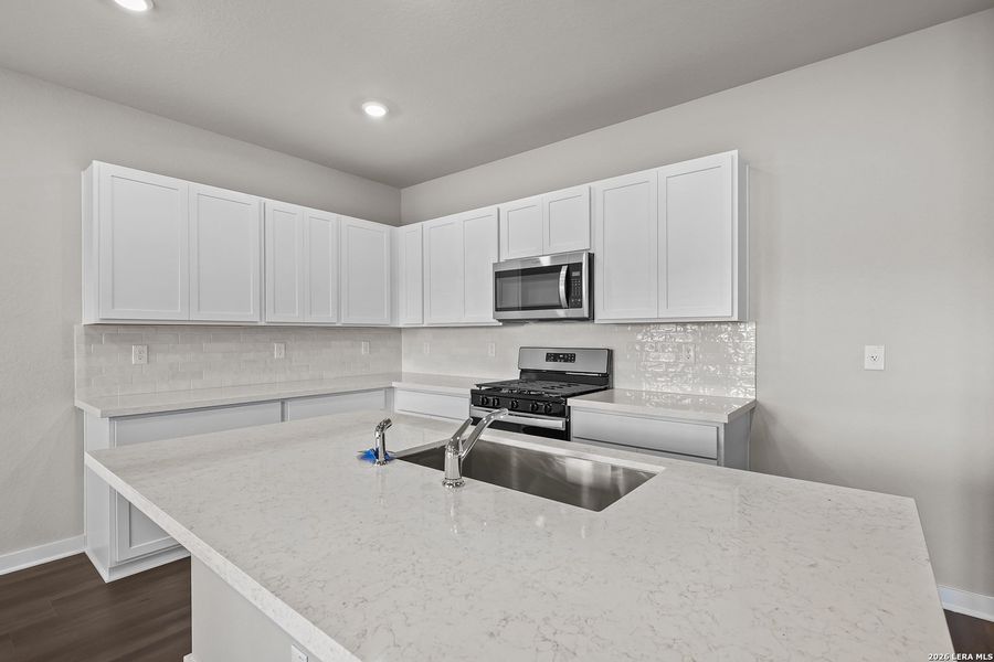 Furnished interior view inside a new home in Summerlin, San Antonio (Image 6).