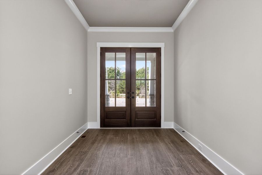 Representative unfurnished interior of a home built from the Brassfield by Homes by Dickerson in Cattail, Clayton (Image 9).