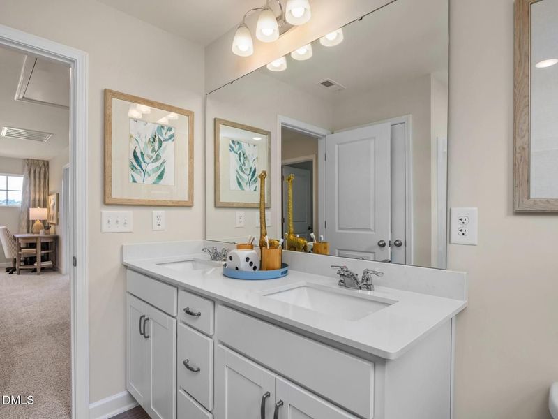Furnished interior view inside a new home in Wendell Ridge, Wendell (Image 27).