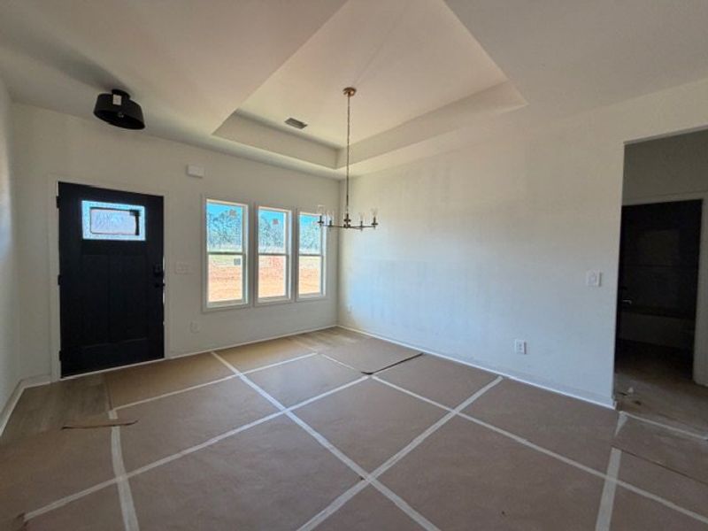 In-progress construction of a new home in Oakview, Pine Mountain, GA (Image 3).