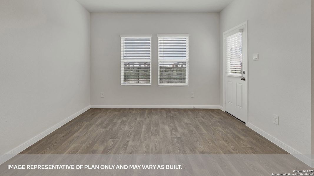 Spacious, unfurnished interior of a new home in Trace, San Marcos (Image 16). Spacious, unfurnished interior of a new home in Trace, San Marcos (Image 16).