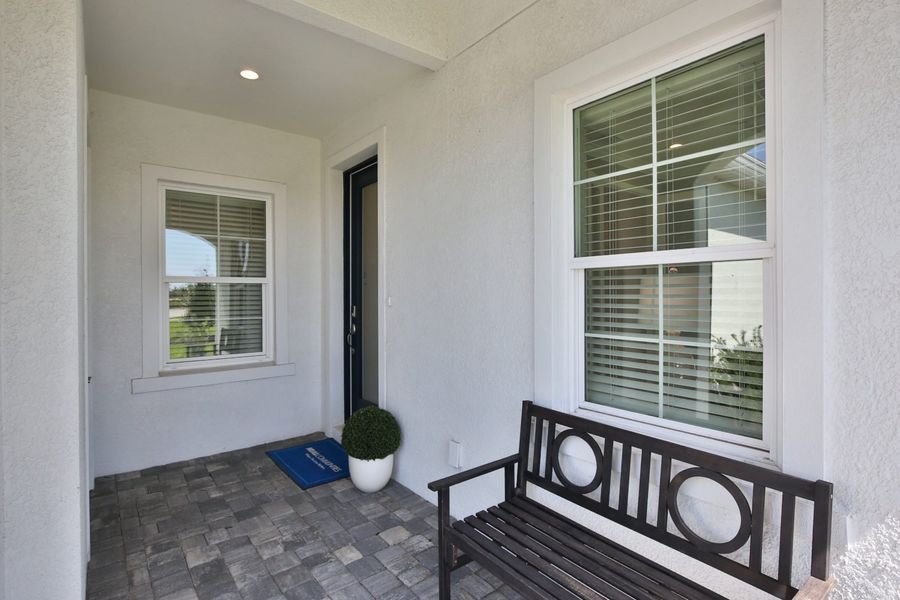 Representative exterior details of a home built from the Tidewinds 2 by Neal Communities in Palm Grove, Bradenton (Image 4). Representative exterior details of a home built from the Tidewinds 2 by Neal Communities in Palm Grove, Bradenton (Image 4).