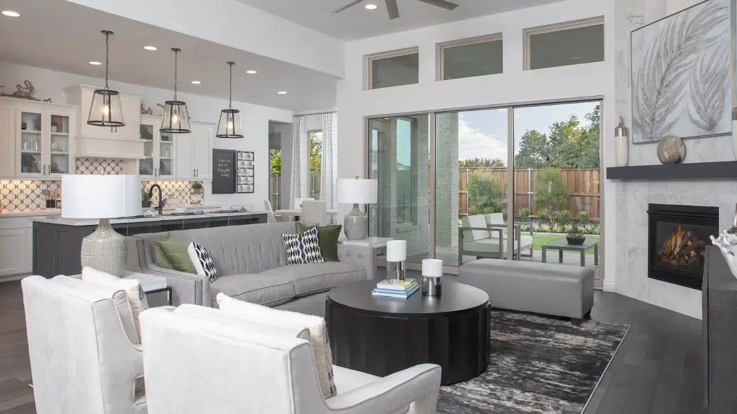 Furnished interior view inside a new home in Ramble, Celina (Image 18).