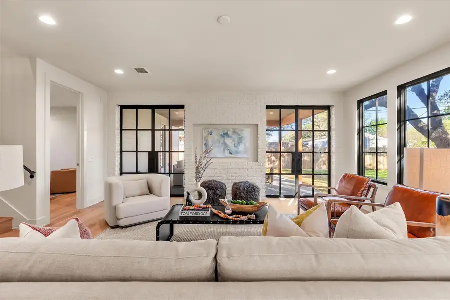 Furnished interior view inside a new home in , Austin (Image 6). Furnished interior view inside a new home in , Austin (Image 6).
