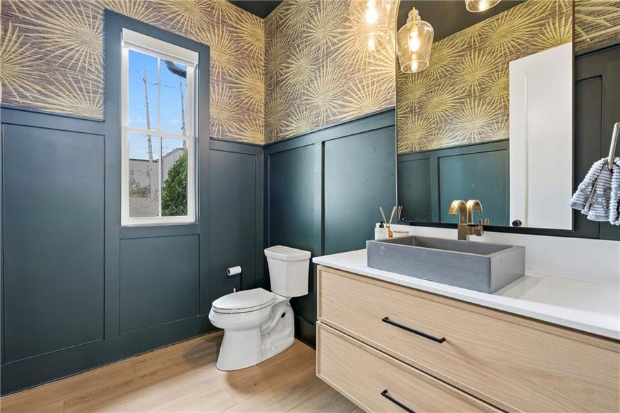 Furnished interior view inside a new home in , Dacula (Image 56).