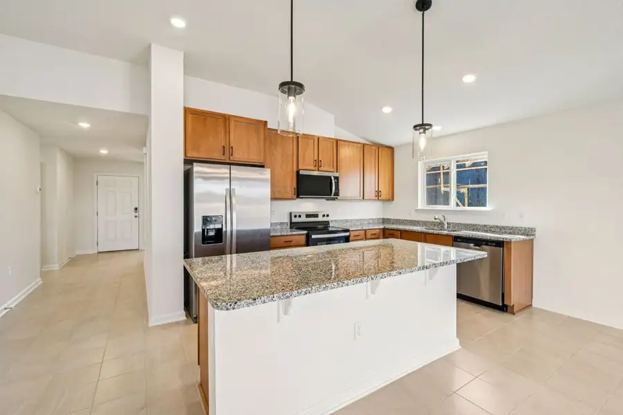 Furnished interior view inside a new home in Hawkes Meadow, Jacksonville (Image 4).