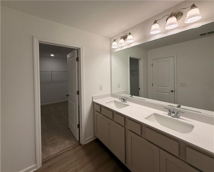 Furnished interior view inside a new home in Leydenview, Mableton (Image 29).