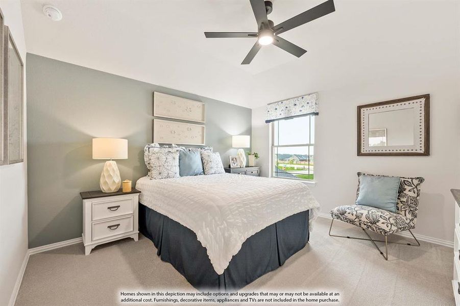Furnished interior view inside a new home in West Crossing, Anna (Image 28).