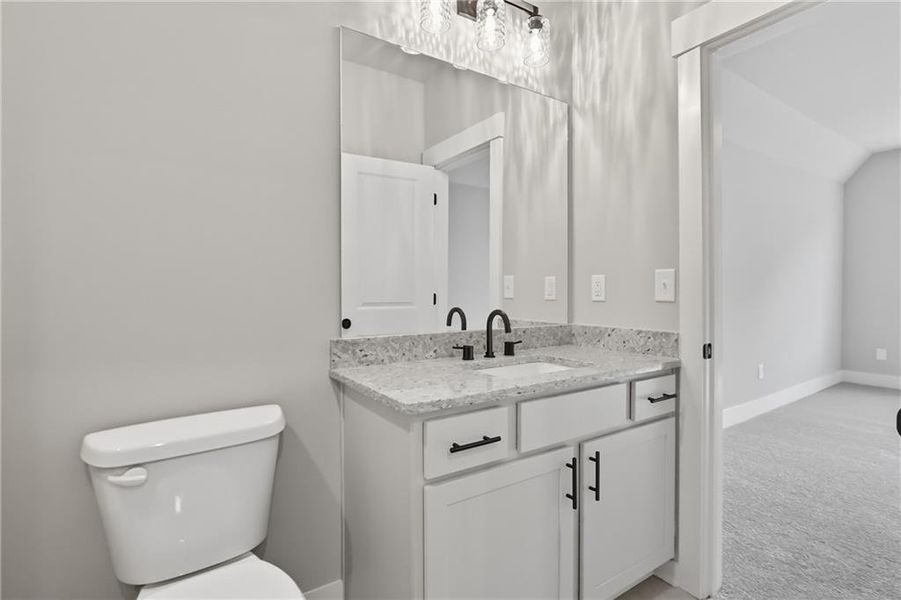 Furnished interior view inside a new home in Old Town Estates, Dacula (Image 19).