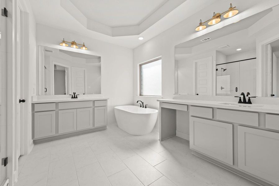 Furnished interior view inside a new home in Austin Point, Richmond (Image 6).