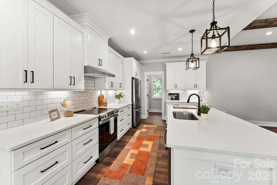 Furnished interior view inside a new home in , York (Image 7).