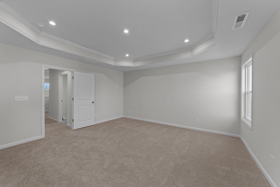 Spacious, unfurnished interior of a new home in Highgate, Clayton (Image 42). Spacious, unfurnished interior of a new home in Highgate, Clayton (Image 42).