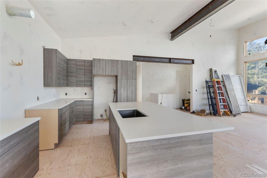 Furnished interior view inside a new home in , Fairplay (Image 17).