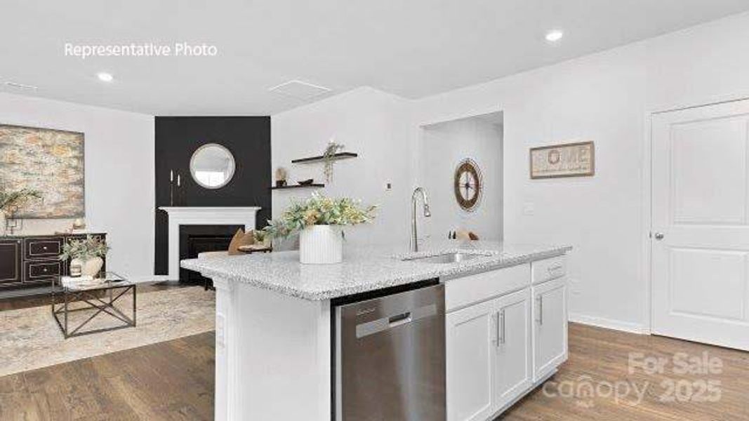 Furnished interior view inside a new home in Woodhaven at Chester, Chester (Image 15).