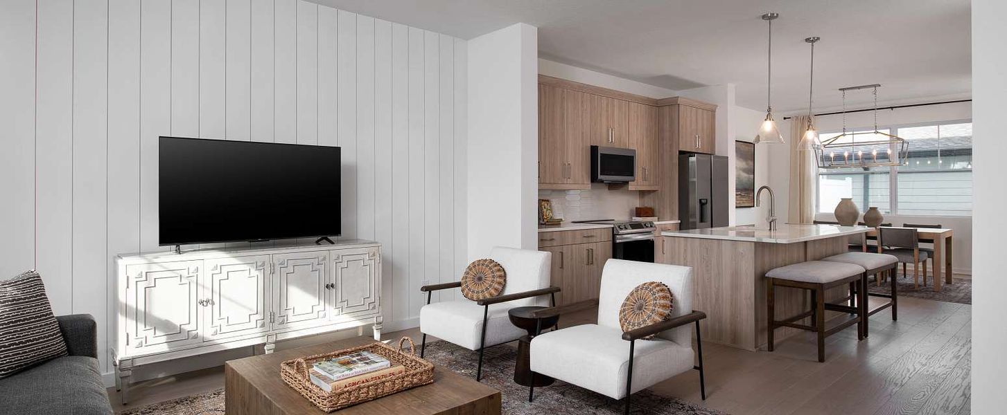 Representative furnished interior of a home built from the Kendall II by Ashton Woods in Northlake Townhomes, Winter Garden (Image 4). Representative furnished interior of a home built from the Kendall II by Ashton Woods in Northlake Townhomes, Winter Garden (Image 4).