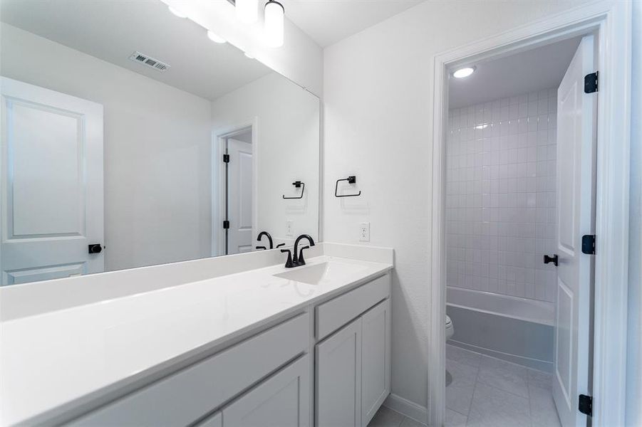 Furnished interior view inside a new home in Green Meadows, Celina (Image 10). Furnished interior view inside a new home in Green Meadows, Celina (Image 10).