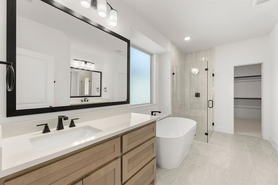 Furnished interior view inside a new home in Valencia on The Lake, Little Elm (Image 20). Furnished interior view inside a new home in Valencia on The Lake, Little Elm (Image 20).