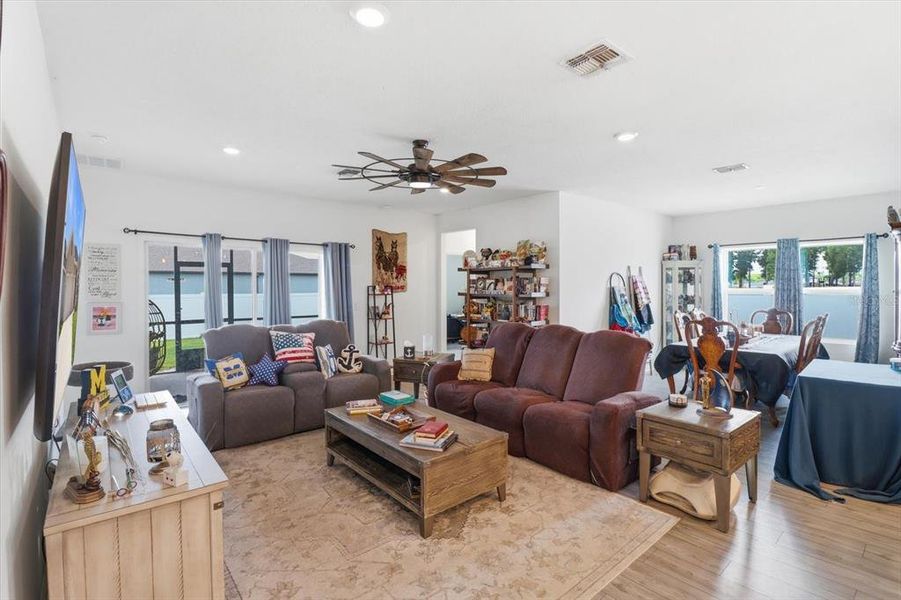 Furnished interior view inside a new home in , Ocala (Image 36).
