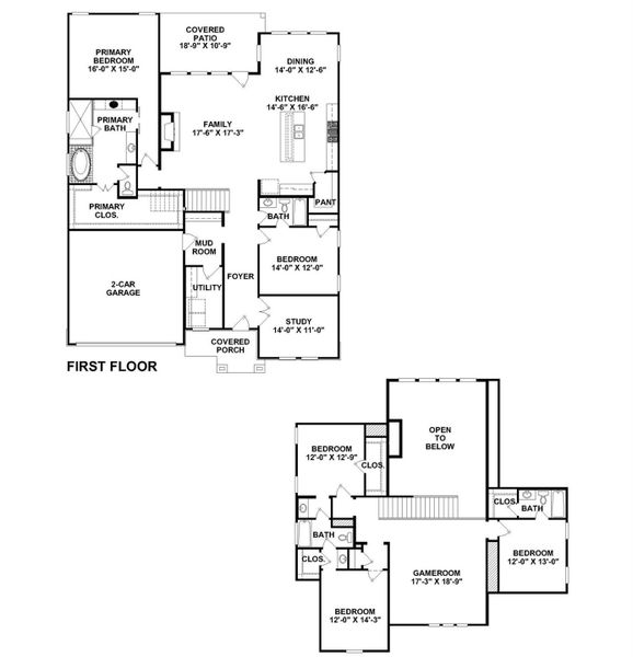 2D floor plan layout of this home in , Houston, TX (Image 2). 2D floor plan layout of this home in , Houston, TX (Image 2).