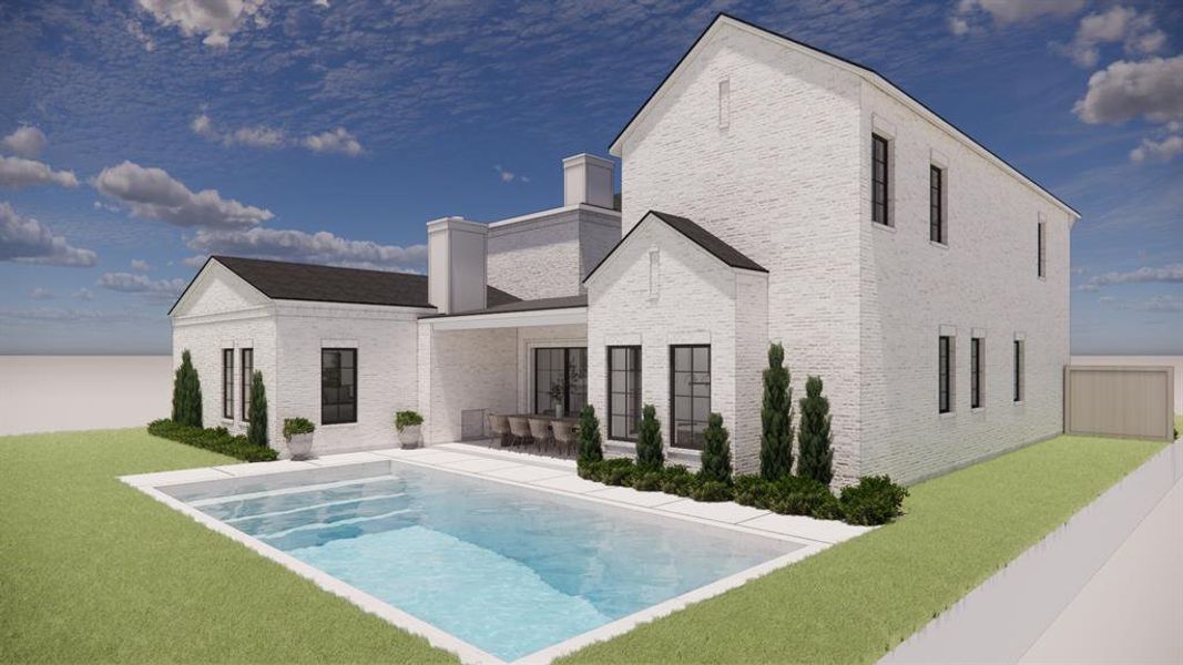 Exterior details and patio area of a home in , Dallas (Image 3).