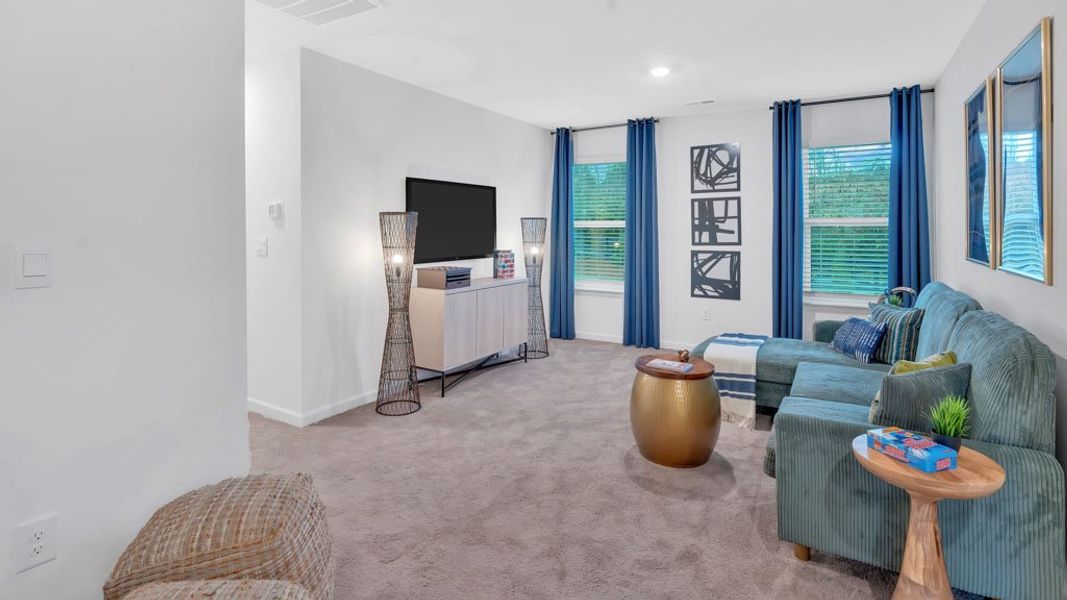 Furnished interior view inside a new home in Mary's Pointe, Clinton (Image 34).