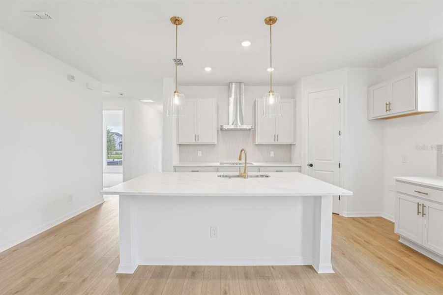 Furnished interior view inside a new home in Weslyn Park Single Family, St. Cloud (Image 8).