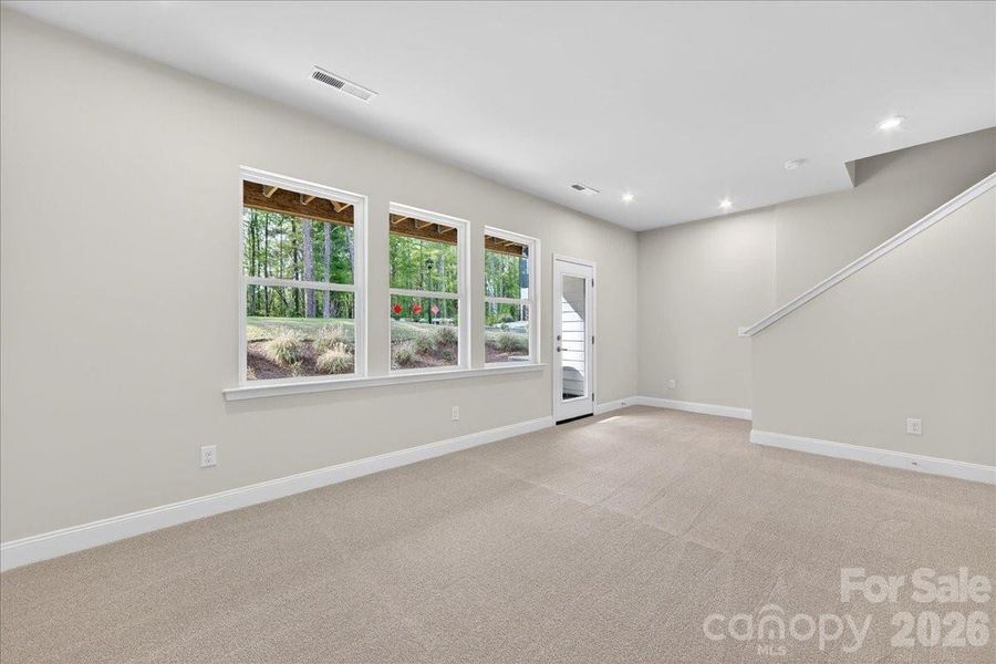 Light filled first floor flex space