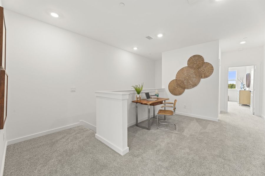 Furnished interior view inside a new home in Ten Mile Creek, Celina (Image 13).
