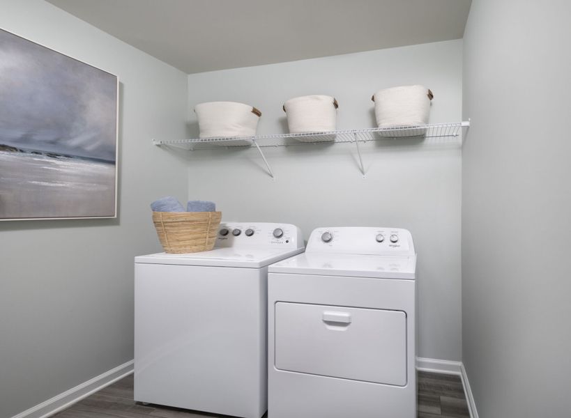 Briana Model Laundry Room