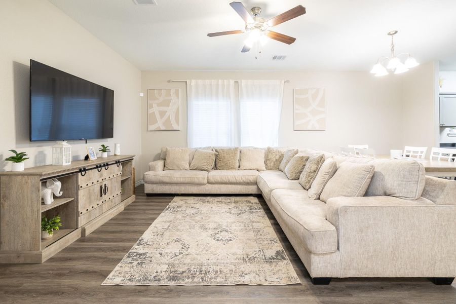 Furnished interior view inside a new home in , Pasadena (Image 17).