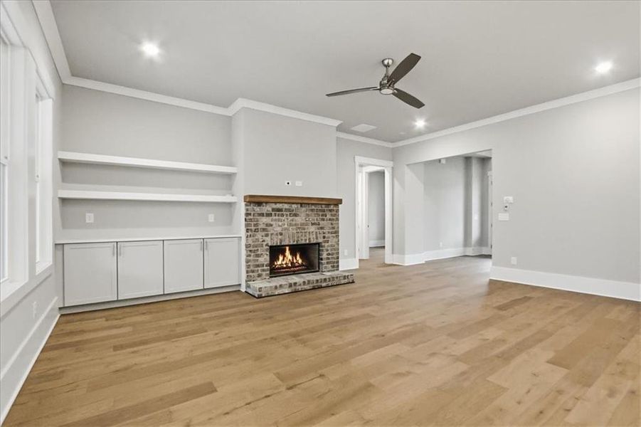 Spacious, unfurnished interior of a new home in Old Town Estates, Dacula (Image 63).