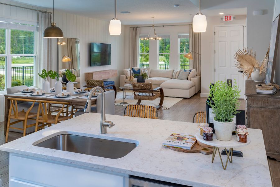 Representative furnished interior of a home built from the Skye by Risewell Homes in Cypress Bluff, Groveland (Image 3). Representative furnished interior of a home built from the Skye by Risewell Homes in Cypress Bluff, Groveland (Image 3).